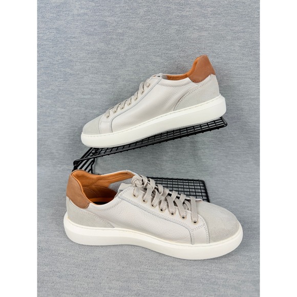 samuel hubbard Shoes - Samuel Hubbard Sunset Sneaker Womens 8 Gray Taupe Leather Suede Low Top
